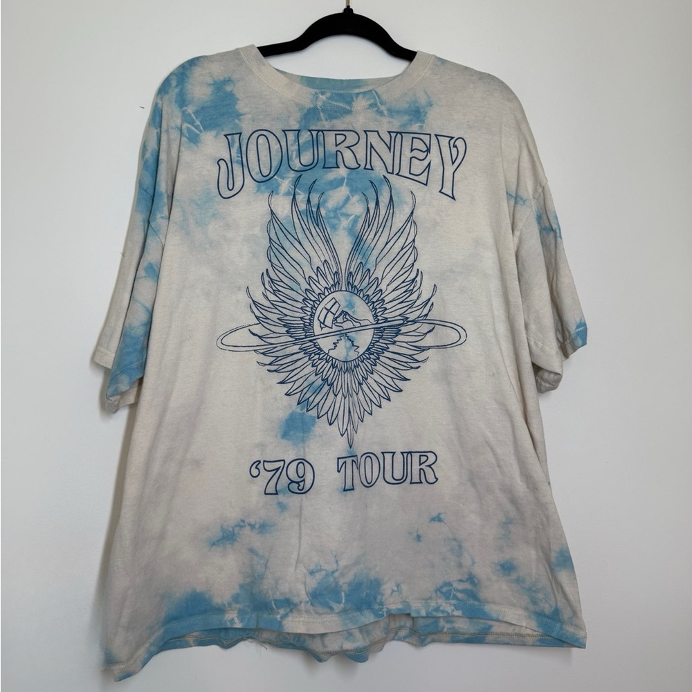 Journey ‘79 Tour Blue Tie-Dye Graphic Shirt